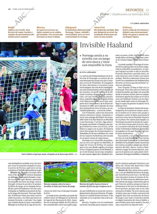 ABC CORDOBA 16-10-2023 página 49