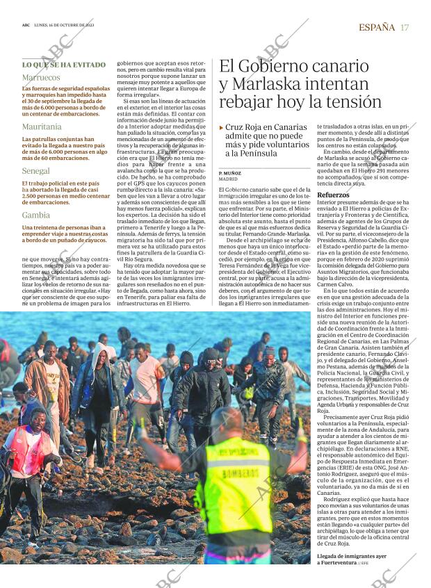 ABC MADRID 16-10-2023 página 17