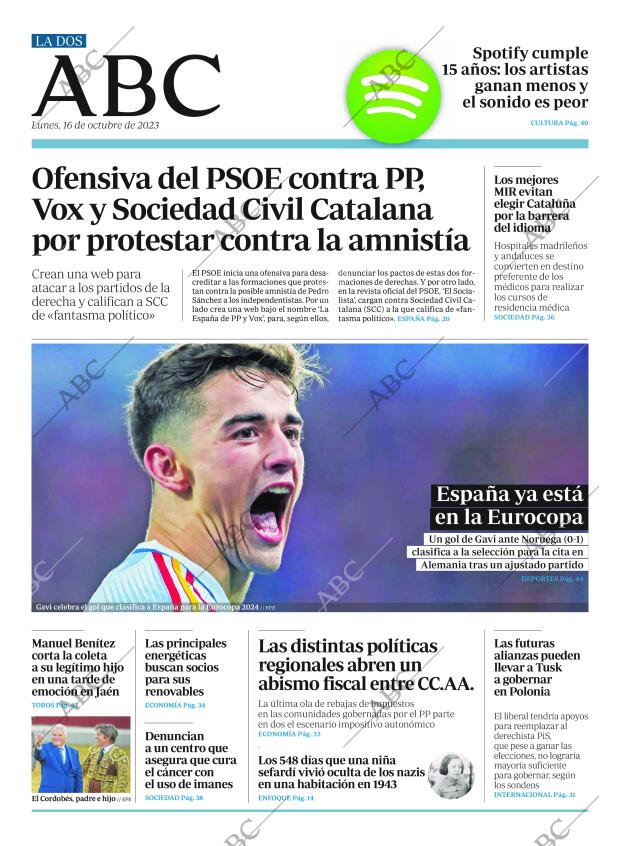 ABC MADRID 16-10-2023 página 2