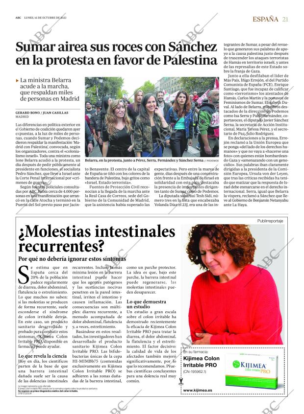 ABC MADRID 16-10-2023 página 21