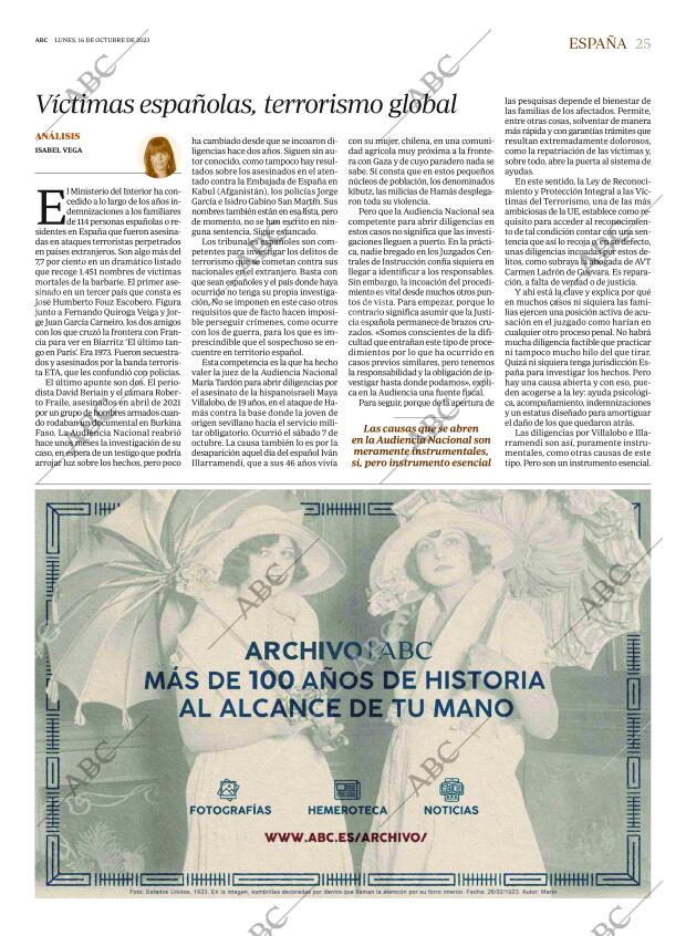 ABC MADRID 16-10-2023 página 25