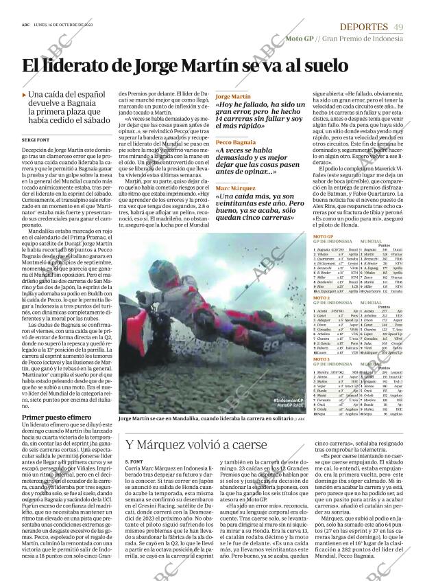 ABC MADRID 16-10-2023 página 49