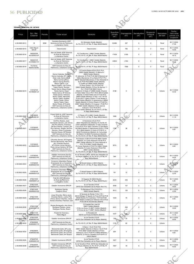 ABC MADRID 16-10-2023 página 56