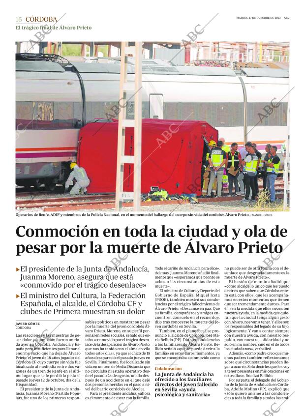 ABC CORDOBA 17-10-2023 página 16