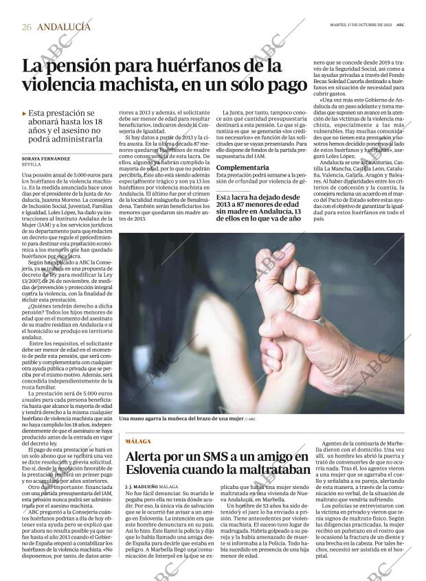 ABC CORDOBA 17-10-2023 página 26