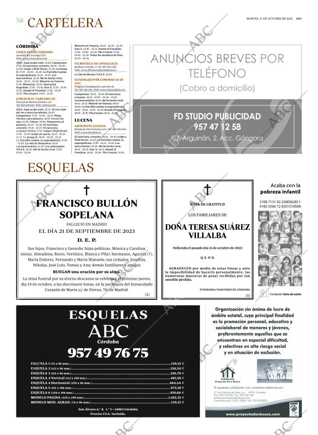 ABC CORDOBA 17-10-2023 página 58