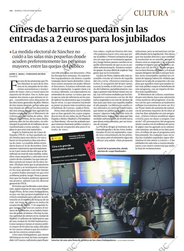 ABC MADRID 17-10-2023 página 39