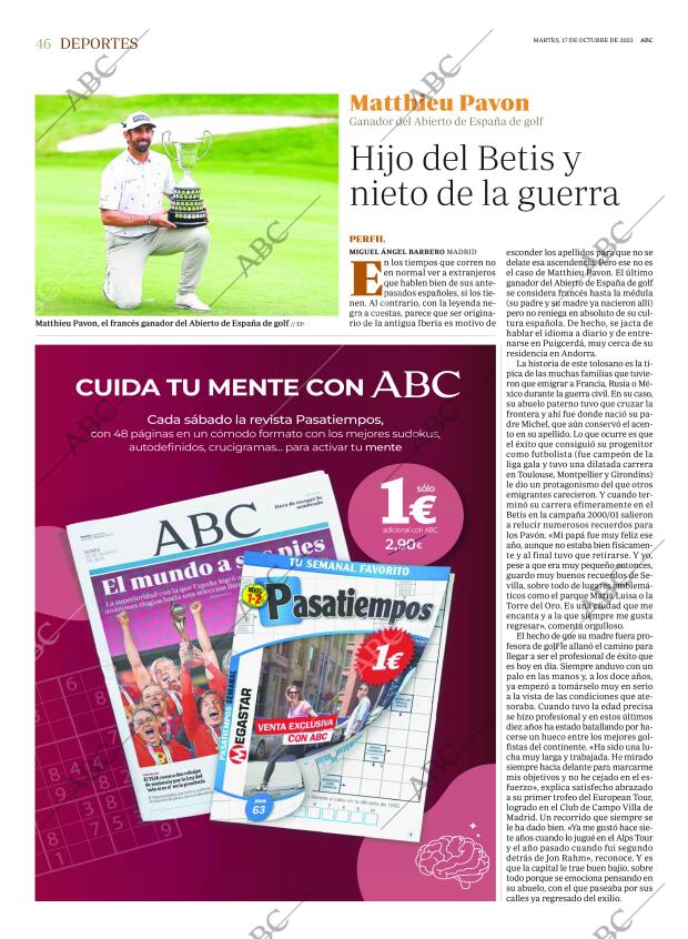 ABC MADRID 17-10-2023 página 46