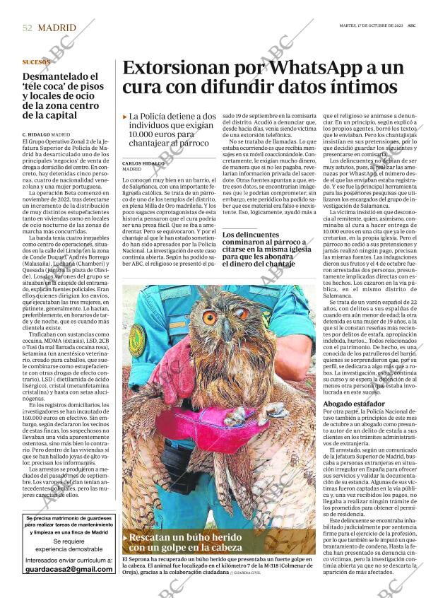 ABC MADRID 17-10-2023 página 52
