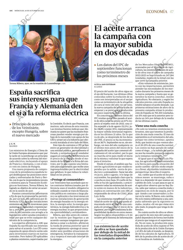 ABC CORDOBA 18-10-2023 página 47