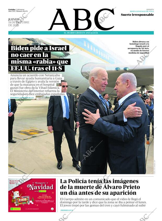 ABC CORDOBA 19-10-2023 página 1
