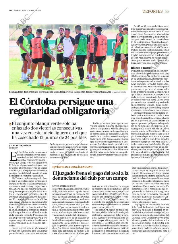 ABC CORDOBA 20-10-2023 página 55