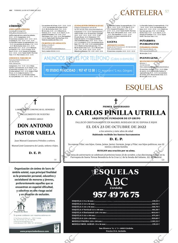 ABC CORDOBA 20-10-2023 página 57