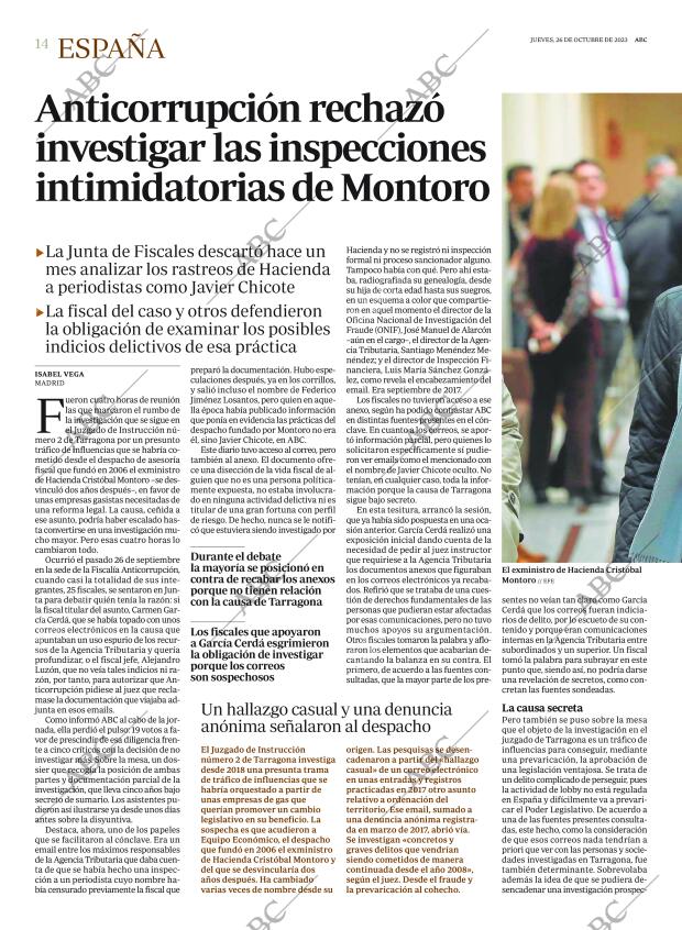 ABC MADRID 26-10-2023 página 14