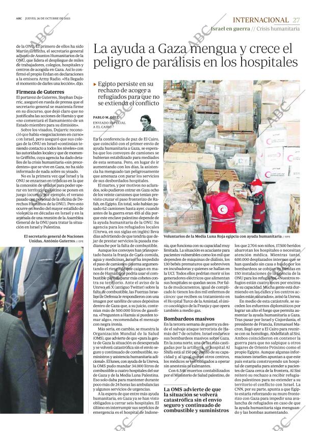 ABC MADRID 26-10-2023 página 27