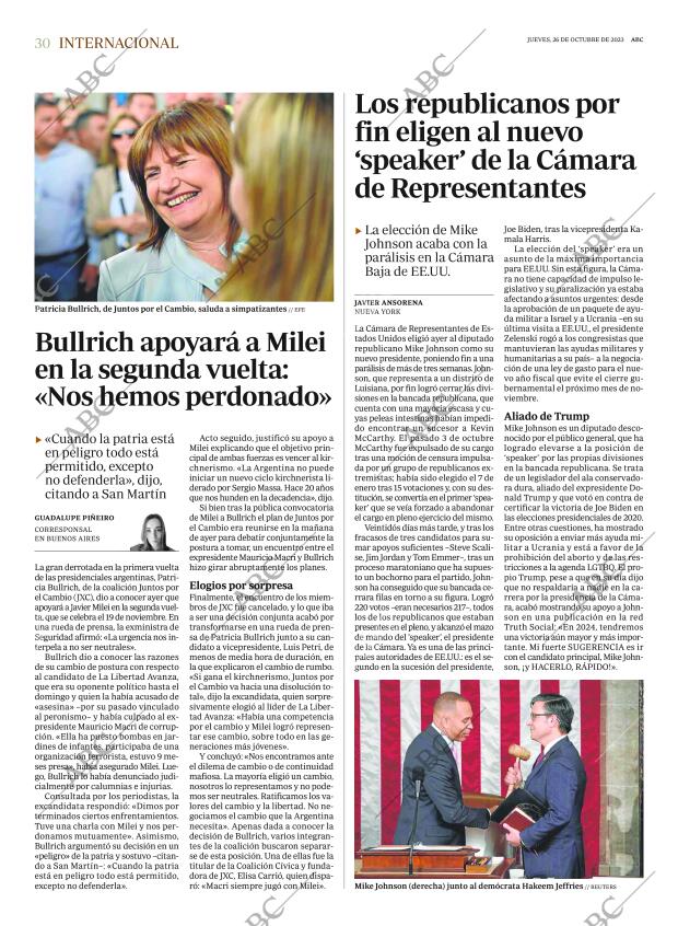 ABC MADRID 26-10-2023 página 30