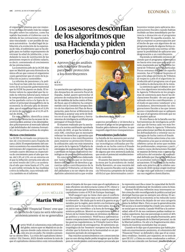 ABC MADRID 26-10-2023 página 33
