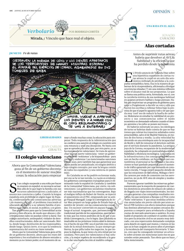 ABC MADRID 26-10-2023 página 5