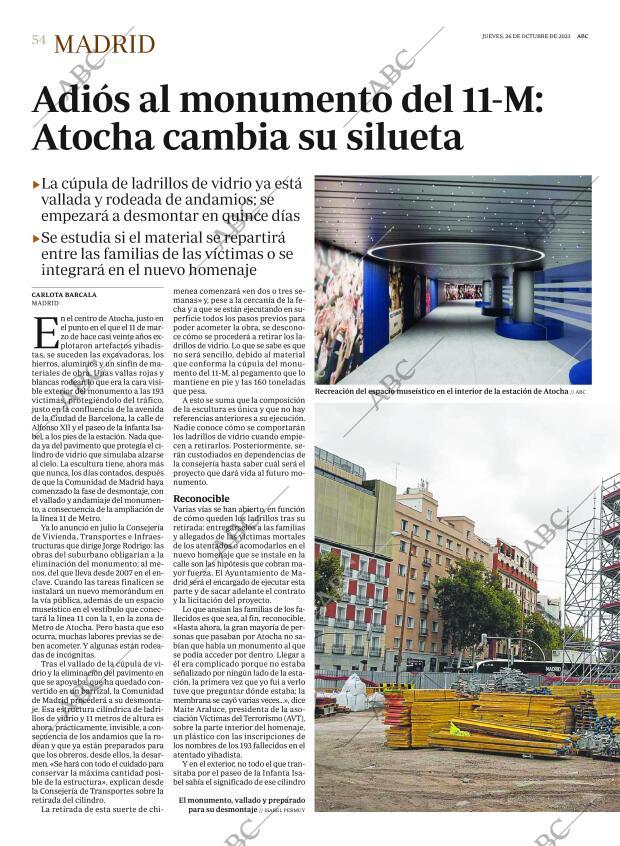 ABC MADRID 26-10-2023 página 54