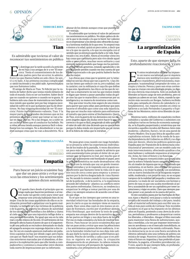 ABC MADRID 26-10-2023 página 6