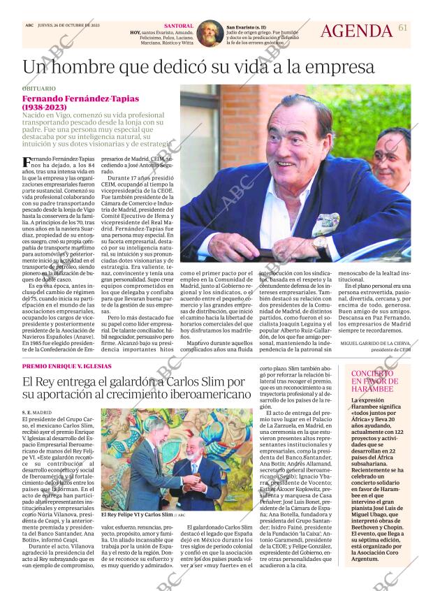 ABC MADRID 26-10-2023 página 61