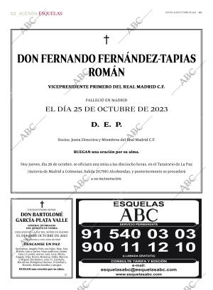 ABC MADRID 26-10-2023 página 62