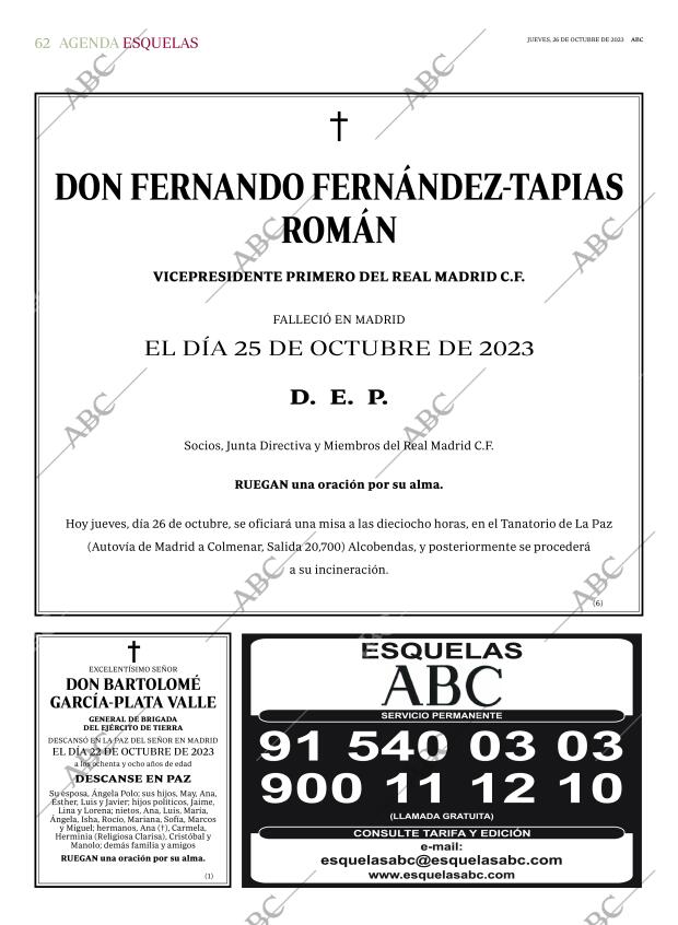 ABC MADRID 26-10-2023 página 62