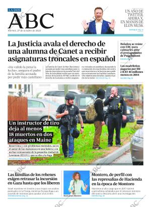 ABC MADRID 27-10-2023 página 2