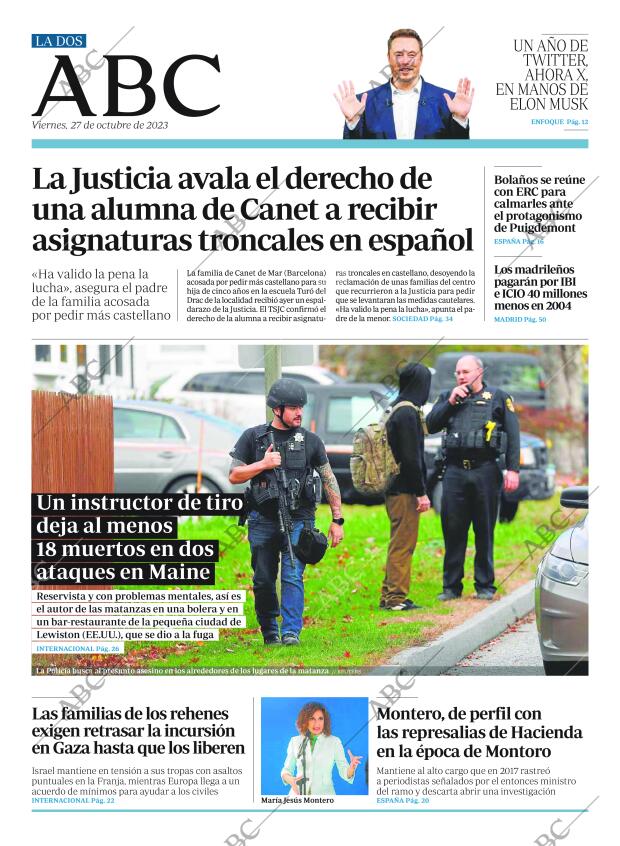 ABC MADRID 27-10-2023 página 2