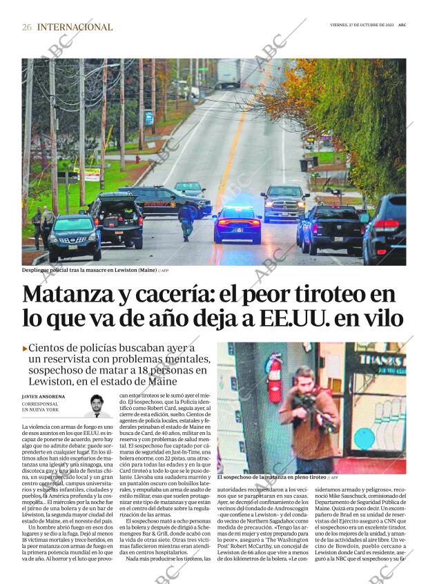 ABC MADRID 27-10-2023 página 26