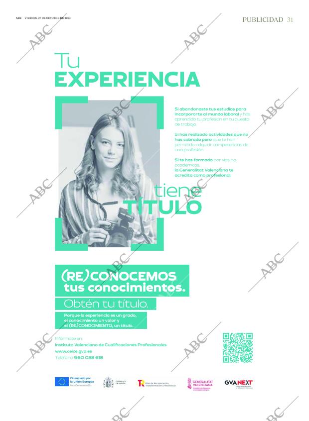 ABC MADRID 27-10-2023 página 31