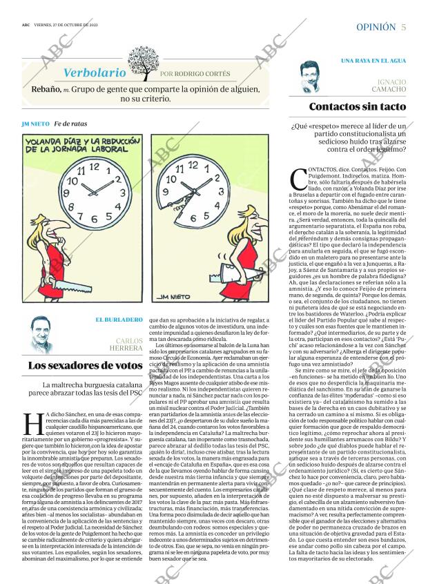 ABC MADRID 27-10-2023 página 5