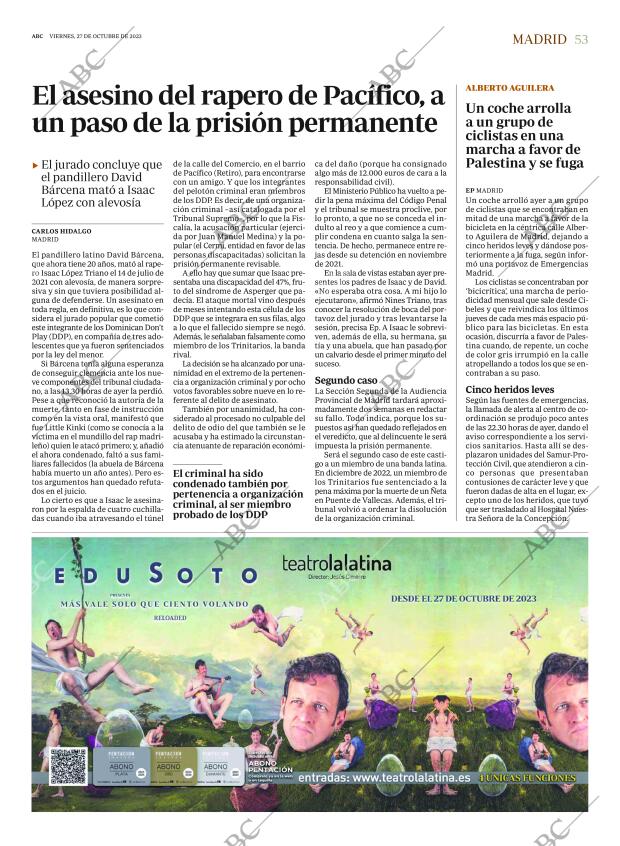 ABC MADRID 27-10-2023 página 53