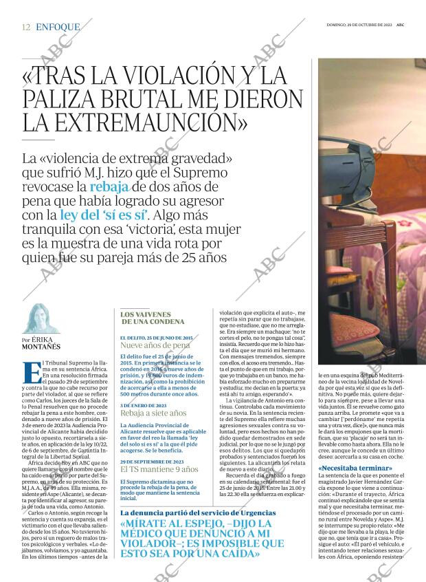 ABC MADRID 29-10-2023 página 12