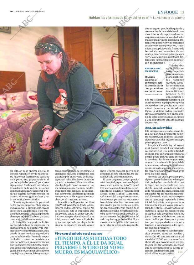 ABC MADRID 29-10-2023 página 13