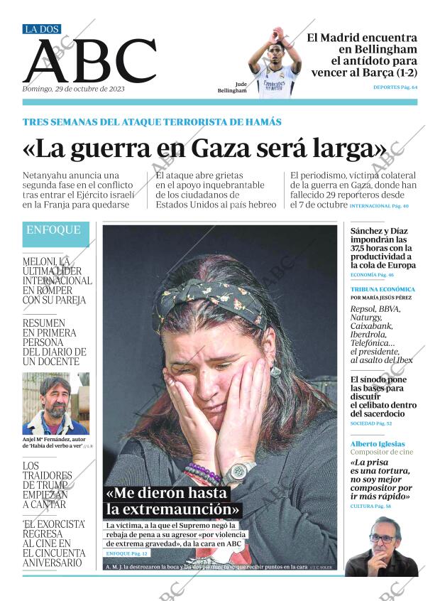 ABC MADRID 29-10-2023 página 2