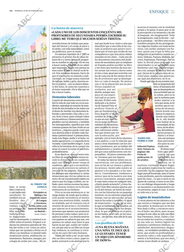 ABC MADRID 29-10-2023 página 21