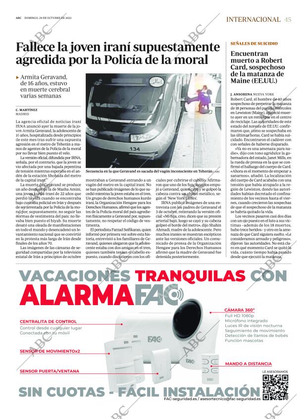 ABC MADRID 29-10-2023 página 45