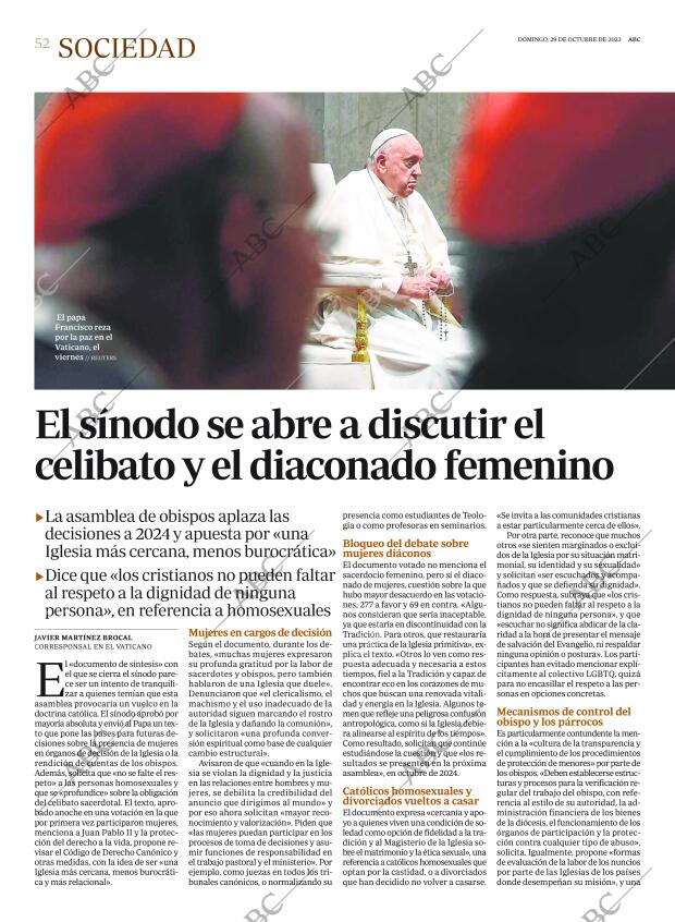ABC MADRID 29-10-2023 página 52