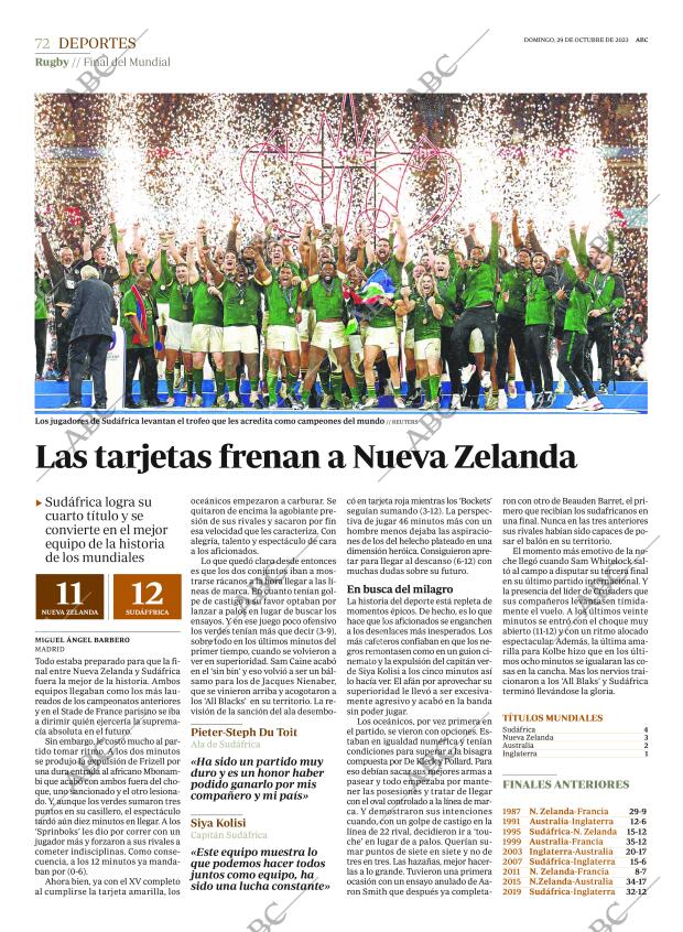 ABC MADRID 29-10-2023 página 72