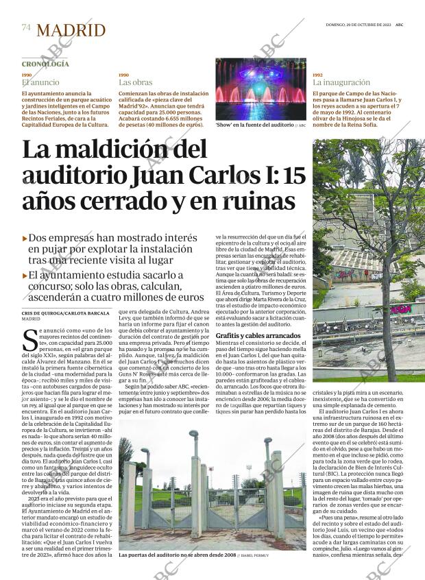 ABC MADRID 29-10-2023 página 74