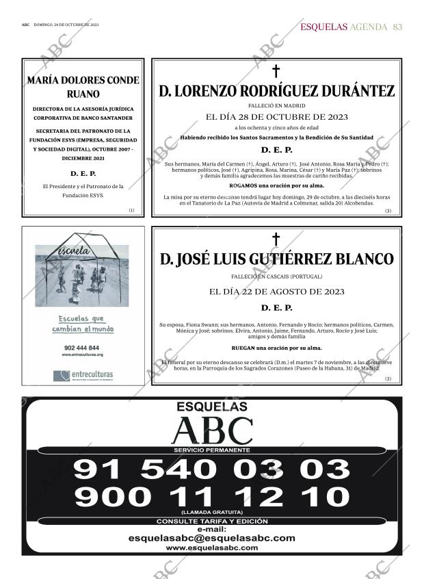 ABC MADRID 29-10-2023 página 83