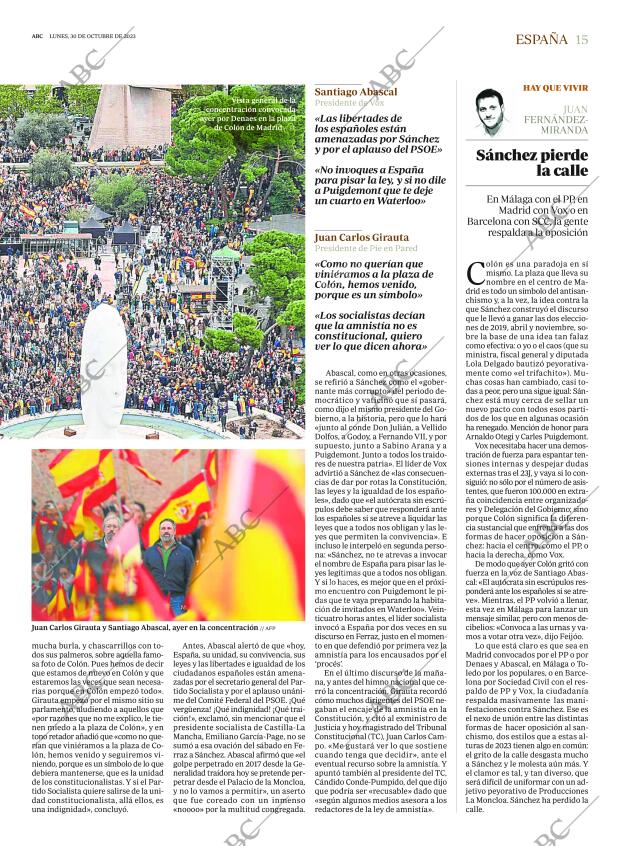 ABC MADRID 30-10-2023 página 15