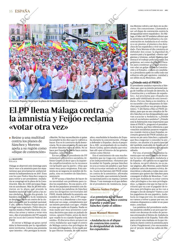 ABC MADRID 30-10-2023 página 16