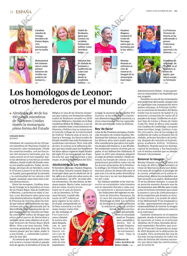 ABC MADRID 30-10-2023 página 18