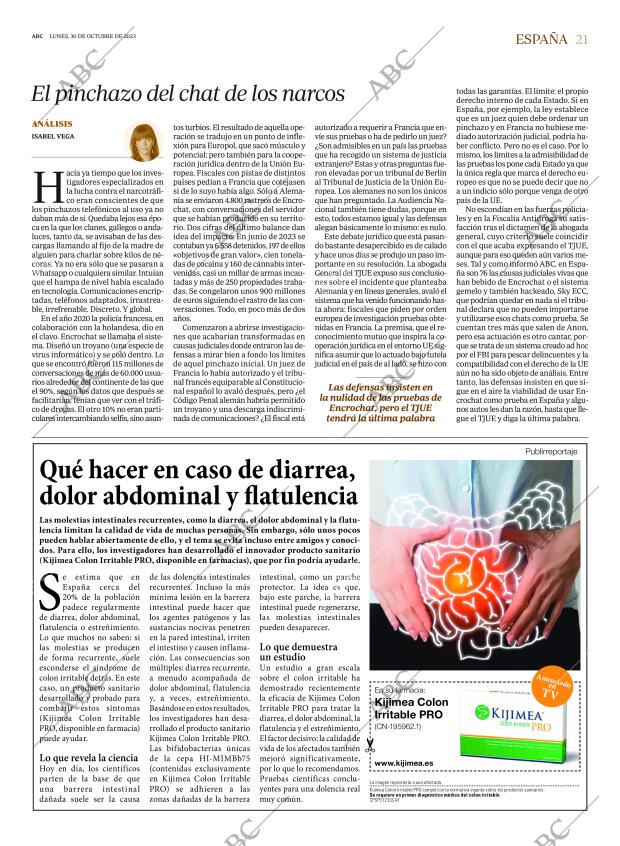 ABC MADRID 30-10-2023 página 21