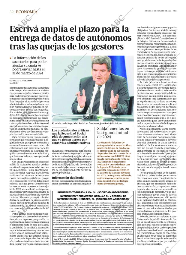 ABC MADRID 30-10-2023 página 32