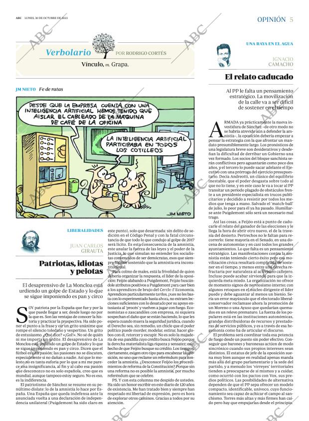 ABC MADRID 30-10-2023 página 5