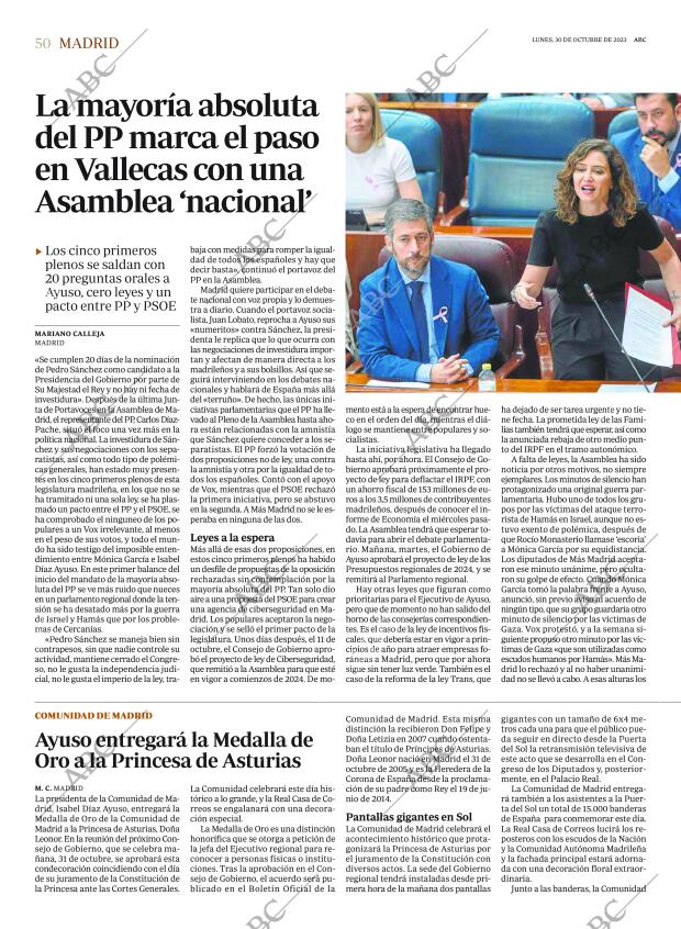 ABC MADRID 30-10-2023 página 50