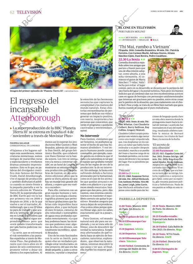ABC MADRID 30-10-2023 página 62